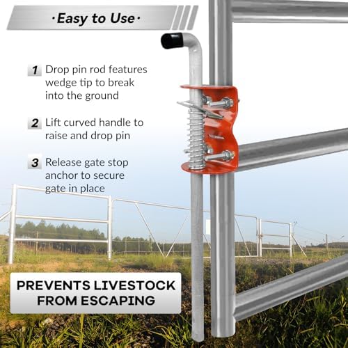 Durable 18in Stainless Steel Farm Gate Anchor Bolt