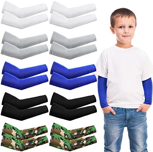 Xuhal 10-Pair Arm Sleeves for Kids