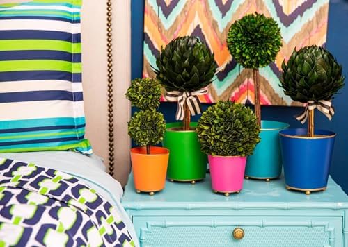 Jayes Studio Mattie Navy Blue Cachepot Planter 4
