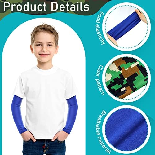 Xuhal 10-Pair Arm Sleeves for Kids