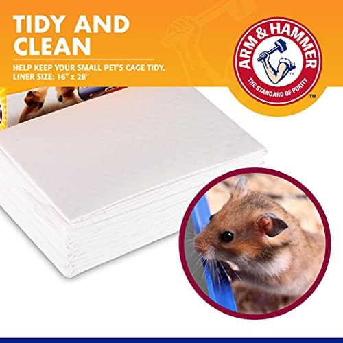 Arm Hammer Super Absorbent Cage Liners for Small Pets
