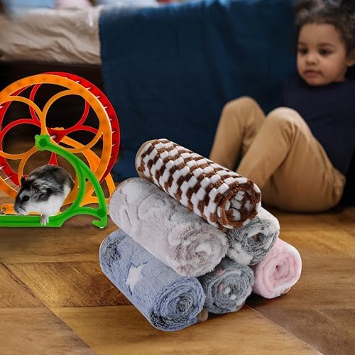 Safe Soft Waterproof GUINEA PIG FLEECE BLANKETS for Small Animals