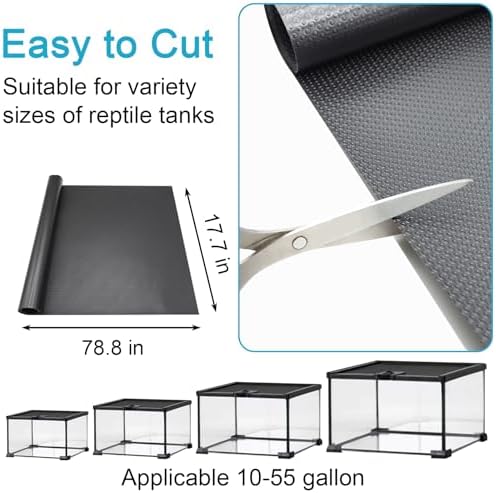 Reptile Carpet Bedding Mat for Tanks