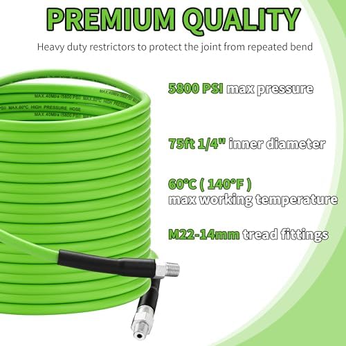 Balabulala Sewer Jetter Kit for Pressure Washer