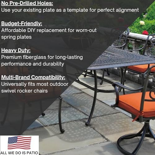 Rocker Spring Plate for Patio Chairs