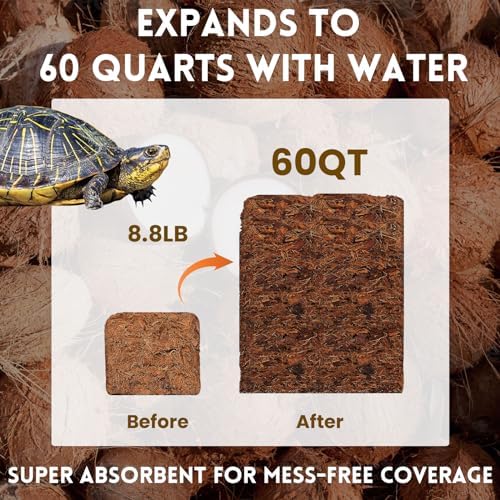 Riare Coconut Chip Substrate for Reptiles 88LB 60Quarts
