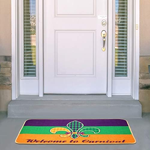 Mardi Gras Fdekor Door Mat
