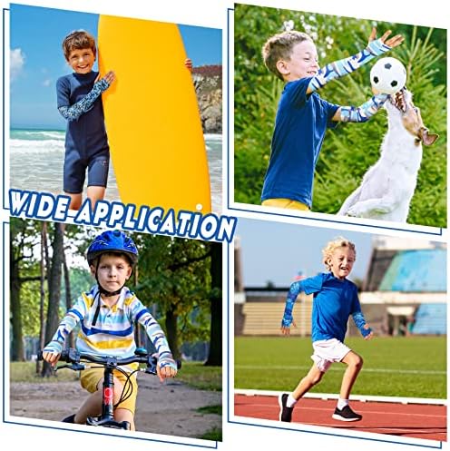 Mepase 10 Pairs Arm Sleeves for Kids