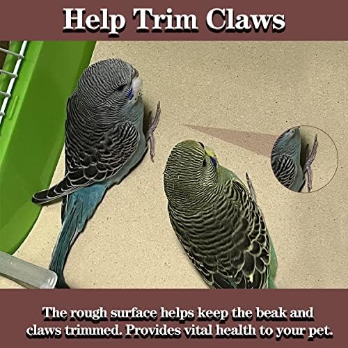 30PCS Bird Cage Gravel Liner Paper Kit