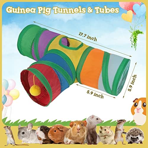 Rypet 3-Way Pet Tunnel for Small Animals