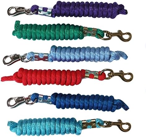 58-Inch MFP Horse Lead Rope Silver-Bolt Snap