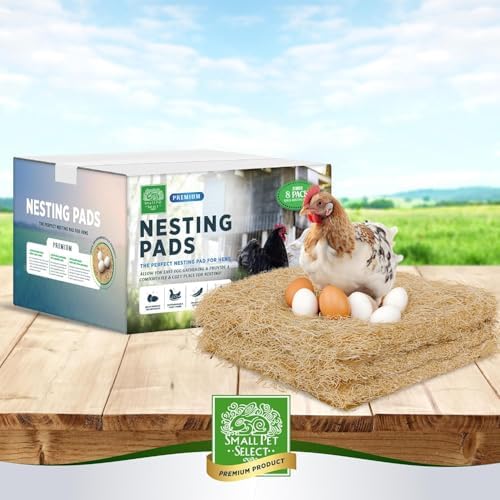 Small Pet Select Enjoyable Nesting Mat - 8-Pack Posh Design for Chickens