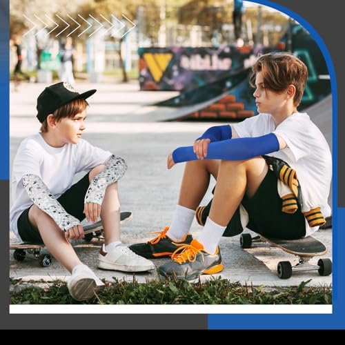 Mepase 10 Pairs Arm Sleeves for Kids