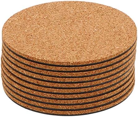 Cork Plant Coasters for Furniture Protection