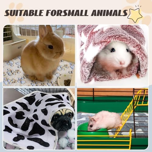 6 Pcs Absorbent Guinea Pig Blankets