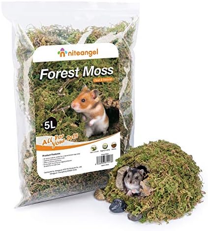 Niteangel 5L Forest Moss Soft Bedding for Small Rodents Nesting