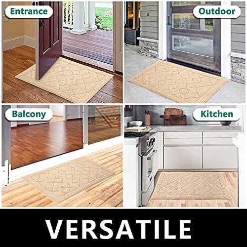 Travels Indoor Doormat REFETONE 32x48 inches Non-Slip Durable Soft