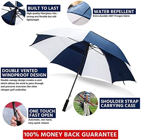 Stylish Sizes - 6268 in Golf Umbrella - Sturdy Waterproof