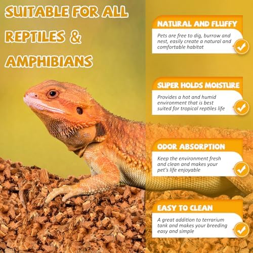 Legigo Eco Natural 10LBS Coconut Chip Substrate for Reptiles