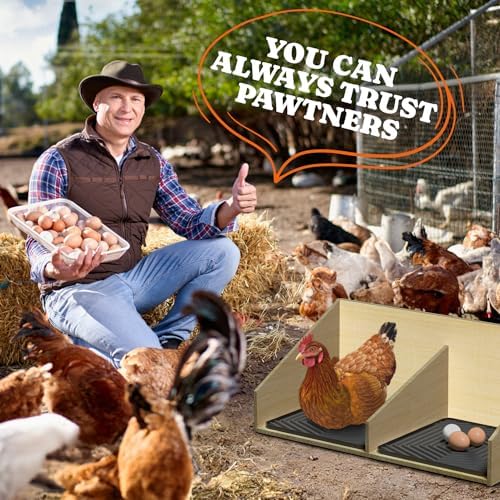 Pawtners Chicken Nesting Pads 6 Pack 12x12 Inch