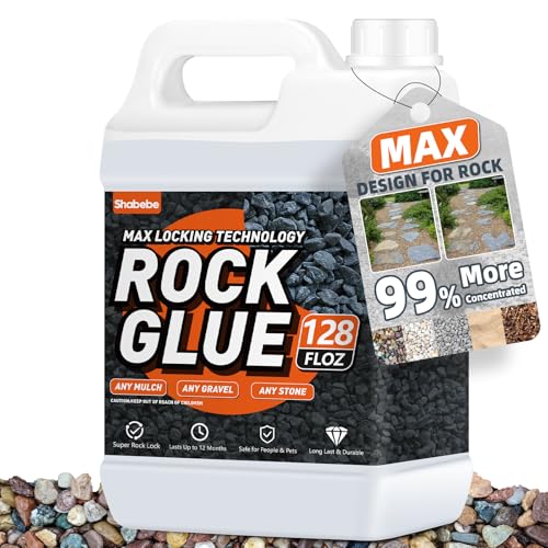 Shabebe Rock Glue 1 Gallon for Landscaping