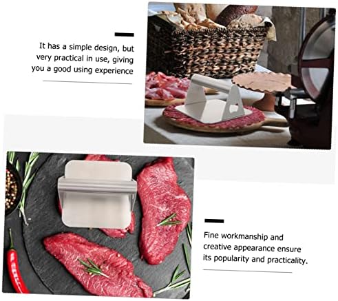 Toddmomy 1pc Cake Press Smasher for Burgers and Waffles