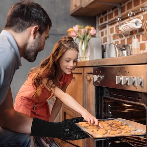 UBeesize Lengthen BBQ Gloves Heat Resistant