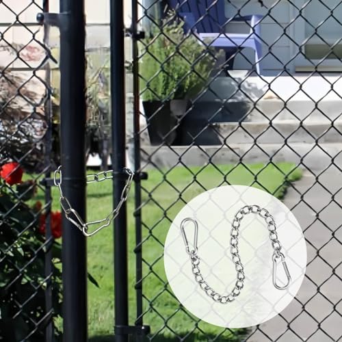 Sturdy Outdoor Fence Gate Chain for Horses Yards