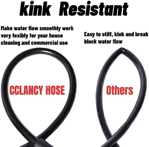 CCLANCY Sewer Jetter Kit for Pressure Washer Hose 4000 PSI