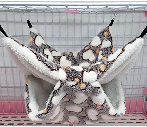2 Pieces Small Pet Cage Hammock for Guinea Pigs