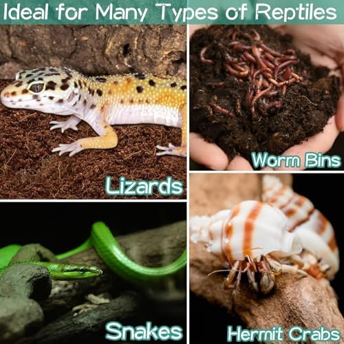 Organic Coconut Fiber Bedding for Reptiles 14lb