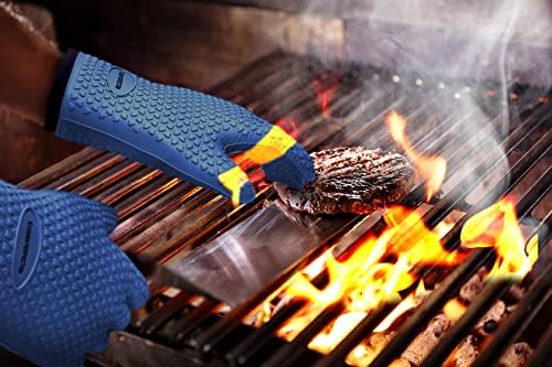 KITCHEN PERFECTopup Silicone Smoker Gloves Heat-Resistant Set