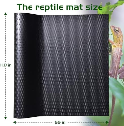 KUNBEIEN Reptile Terrarium Liner Durable Substrate for Geckos Bearded Dragons Snakes Turtles