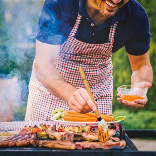 10-Piece BBQ Mop and Grill Brush Set for Ultimate Grilling Success