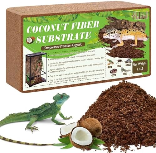 Organic Coconut Fiber Bedding for Reptiles 14lb