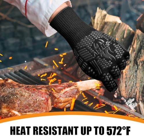 BBQ Gloves for Extreme Heat Resistance