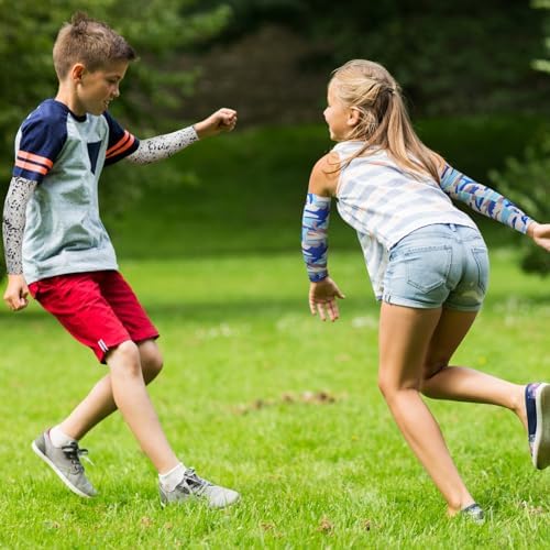 Xuhal Kids Baseball Arm Sleeves UV Protection