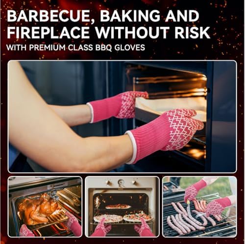 Heat-Resistant BBQ Gloves for Grilling in the US