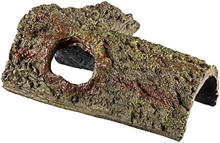 Zilla Pet Reptile Bark Bends Terrarium Decor Medium Brown 1