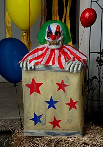 Secure Durable Battery-Operated Clowns for All Weather Use
