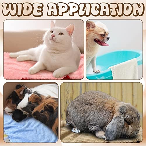 Newwiee Microfiber Coral Fleece Blankets for Guinea Pigs