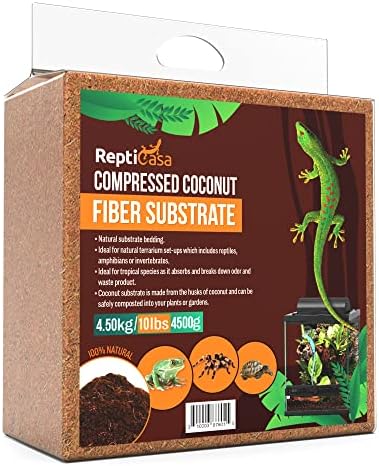 ReptiCasa 10 lb Compressed Coconut Fiber Substrate