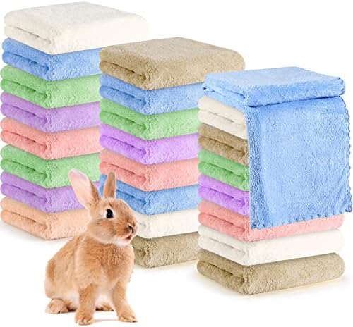 Newwiee Microfiber Coral Fleece Blankets for Guinea Pigs