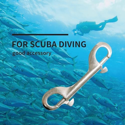 YUEX MER 316 Stainless Steel Double Ended Snap Clip 70g
