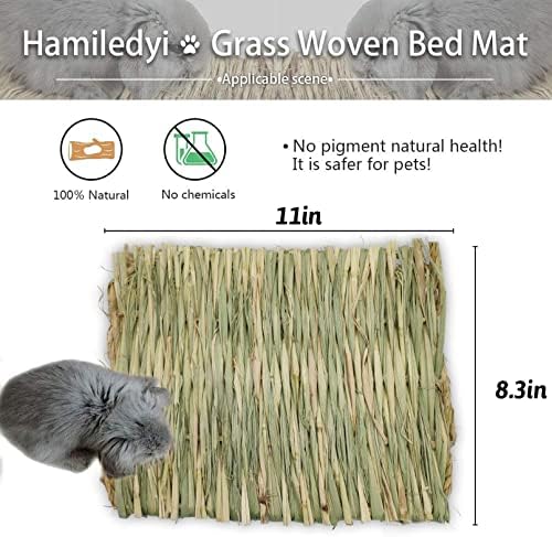 Grass Mat for Small AnimalsPacked with Gritty Goodness