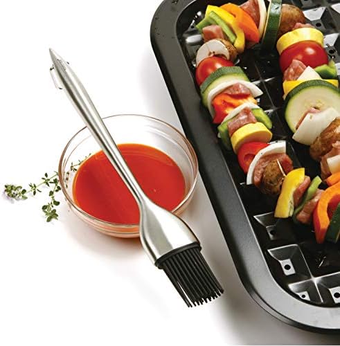 Norpro Silicone Barbeque Brush Easy to Clean 12-Inch