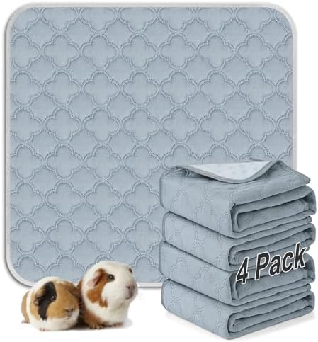 Washable GUINNergy Pad - Reusable GUINNergy Pad for Guinea Pigs Light Grey