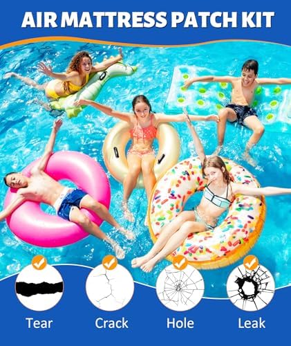 Primed Protado Heavy Duty Waterproof Vinyl Air Mattress Patch Kit