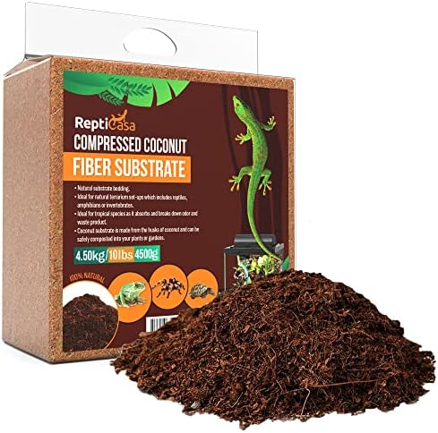 ReptiCasa 10 lb Compressed Coconut Fiber Substrate
