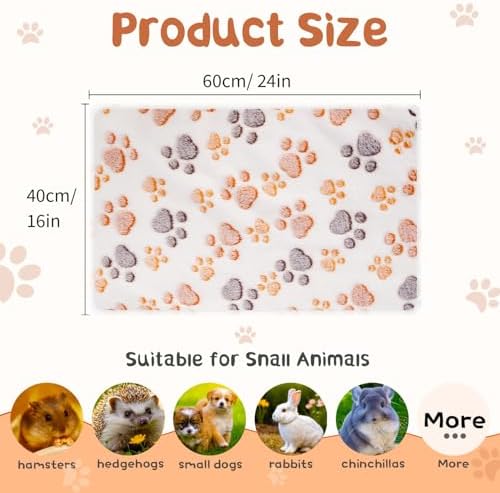 Perfect Guinea Pig Blankets Washable Pet Pads for Small Animals